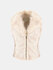 Amari Faux Fur vesta Béžová barva Ženy