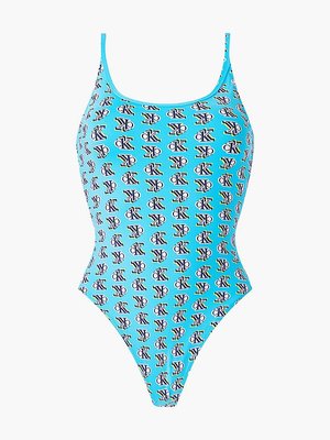 Calvin Klein Swimwear – KW0KW01407-0HB plavky jednodílné SCOOP BACK O