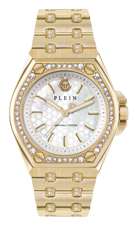 Philipp Plein – PLEIN EXTREME hodinky, Zlatá barva