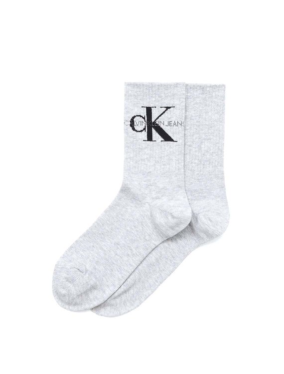 Ponožky Ck Jeans Logo – Calvin Klein Jeans, Šedá barva Ženy, Ženy