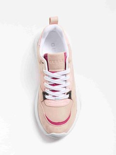 Guess, Bílá, Růžová barva Bestie tenisky 2