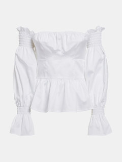 Mattie top Bílá barva Ženy