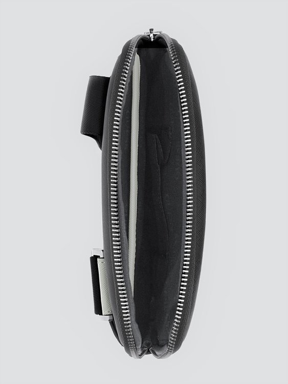 Módní Certosa crossbody, Černá barva, 2023