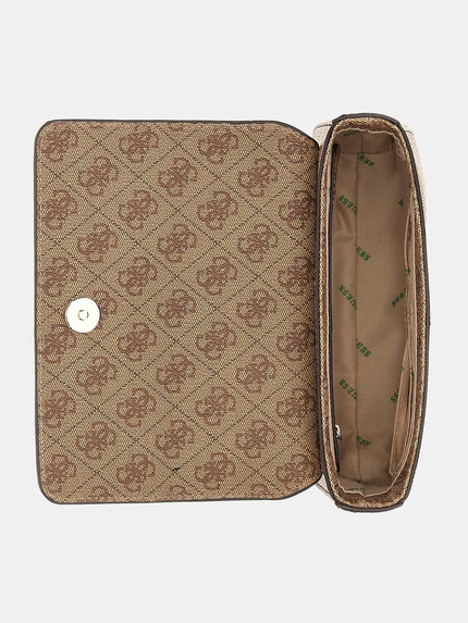 Módní Elements crossbody, Hnědá barva, 2023