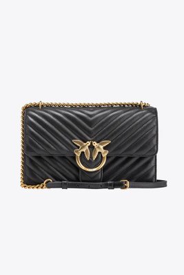 Pinko – Love One Classic kabelka, Černá barva