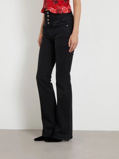 Luxusní Corset Shape Up jeans, Černá barva, 26/2, 29/2