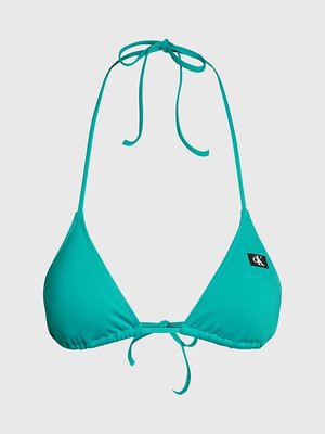 Calvin Klein Swimwear – Monogram plavky, Modrá, Tyrkysová, Zelená barva