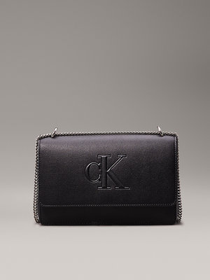Calvin Klein Jeans – Sculpted crossbody, Černá barva