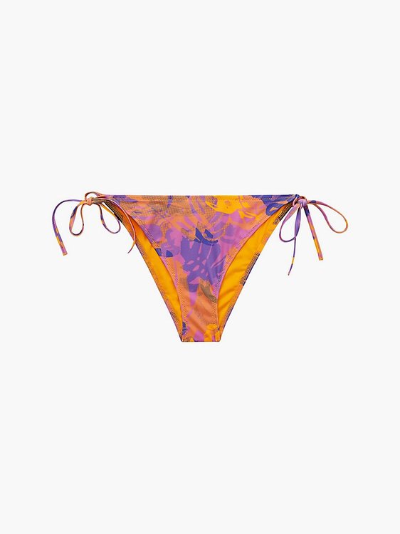 Calvin Klein Swimwear – KW0KW01867-0GY plavky STRING SIDE TIE CHEEKY-PRINT