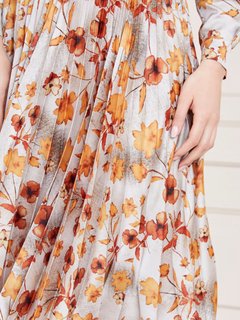 Luxusní Giselle sukně, Oranžová barva, 40, 42