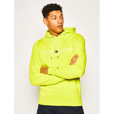 Tommy Hilfiger – TH Logo Mikina, Zelená barva