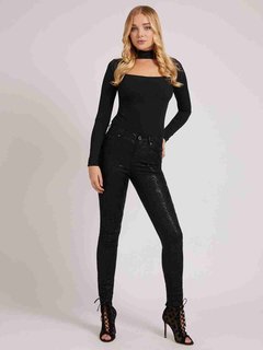 Módní 1981 Skinny fit, Černá barva, 2022 1