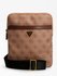 Guess – Vezzola crossbody, Hnědá barva