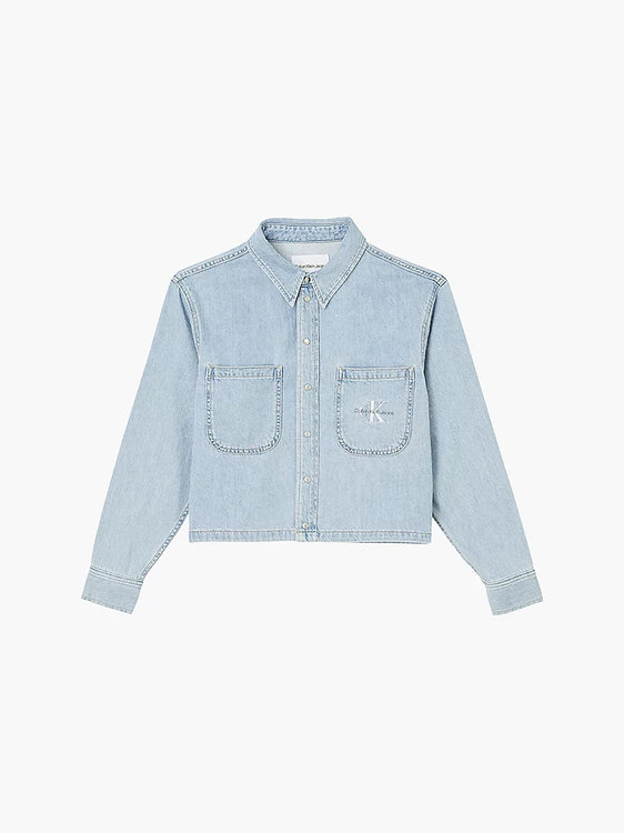 Modrá barva, Cropped košile