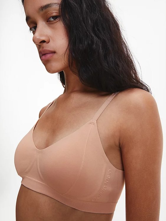 Luxusní 000QF6610E-TRK podprsenka LGHT LINED BRALETTE, XS, S, M, L, XL
