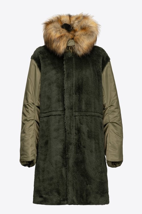 Hnědá, Khaki, Zelená barva, Paquita bunda