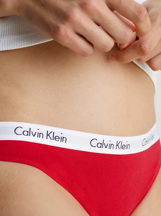 Luxusní Carousel tanga, Červená barva, XS, S, M, L