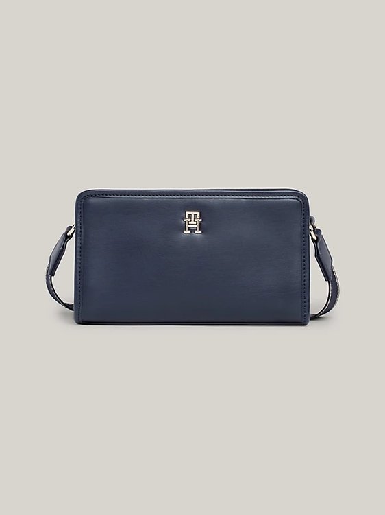 Tommy Hilfiger – TH Monotype crossbody, Modrá barva