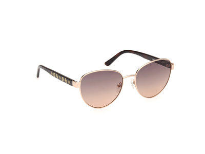 GUESS, Černá, Růžové zlato barva Sluneční brýle