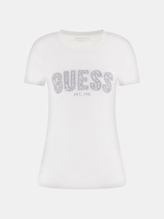 Logo Lace triko Bílá barva Ženy