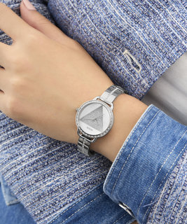 GUESS – Tri Bellini hodinky, Stříbrná barva 1