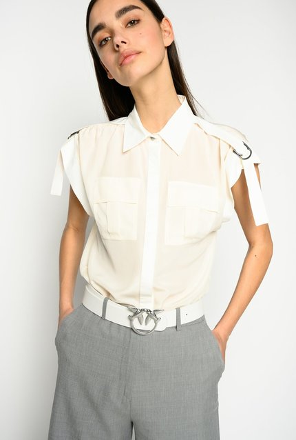 Dottie košile Bílá barva Ženy