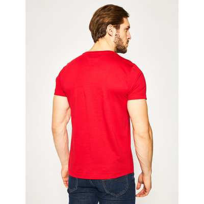 TH Stripe Triko – Tommy Hilfiger, Červená barva Muži