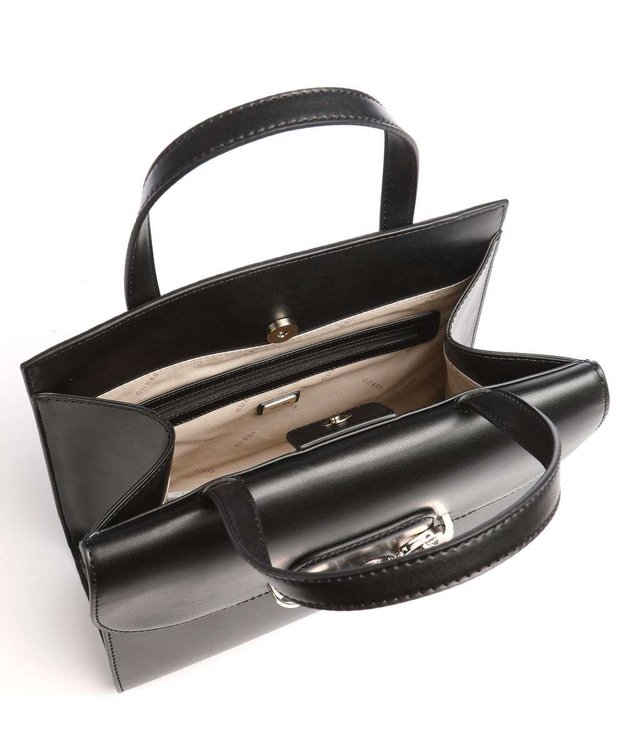 Módní Hensley kabelka, Černá barva, 2021