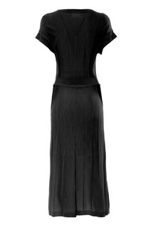 Luxusní Taupe šaty, Černá barva, XS, S, M, L