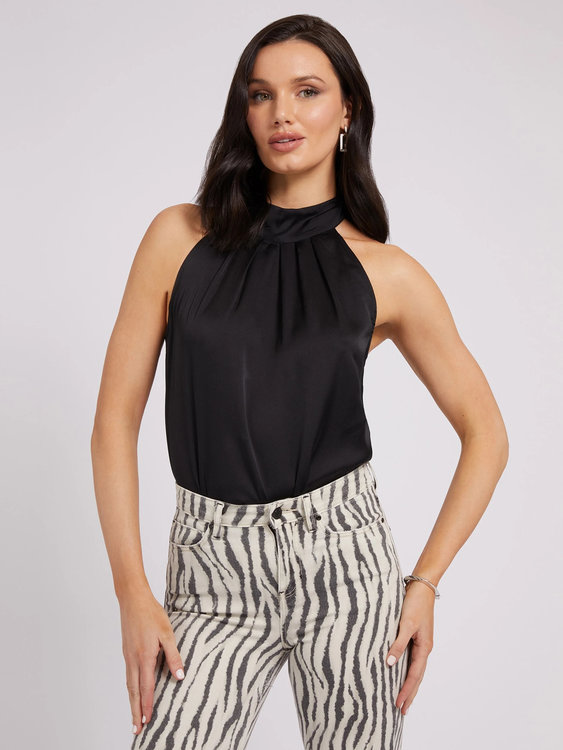 Guess – Clothilde top, Černá barva