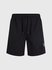 Linen šortky Černá barva Muži