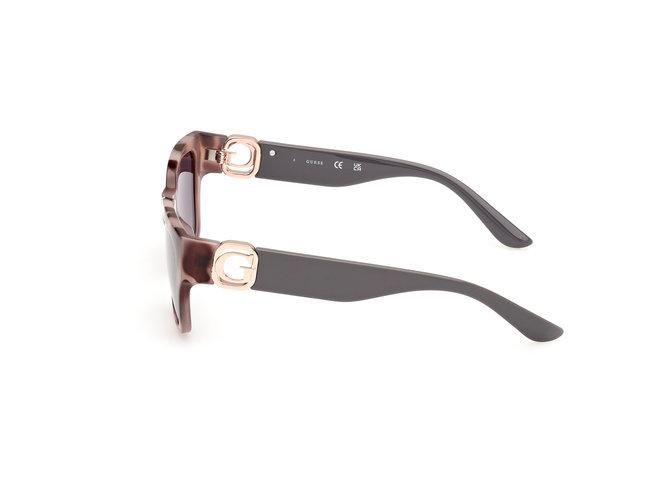 Sluneční brýle – GUESS, Hnědá, Šedá, Zvířecí  barva Ženy