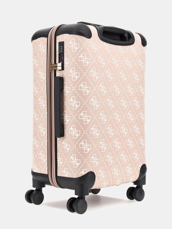 Berta kufr – GUESS, Růžová barva Ženy