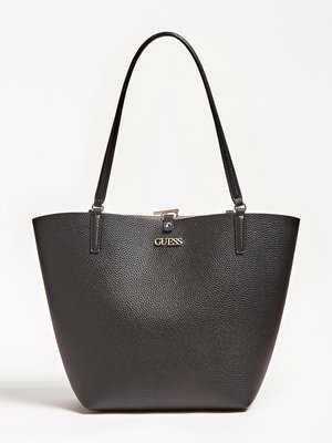 Guess – Alby kabelka, Bílá, Černá barva
