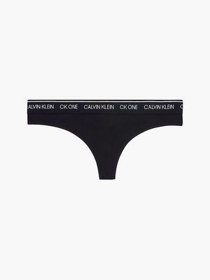 Calvin Klein Underwear – Tanga Ck One, Černá barva
