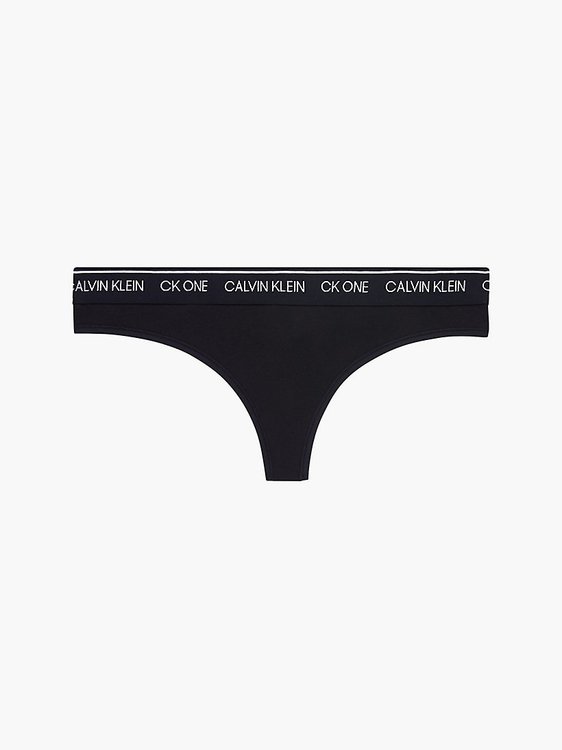 Calvin Klein Underwear – Tanga Ck One, Černá barva