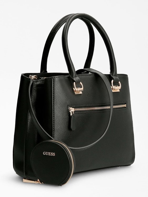 Aviana kabelka – Guess, Černá barva Ženy