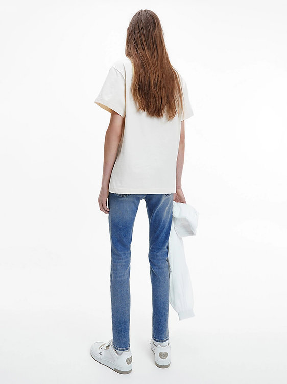 Natural washed triko Béžová barva Muži