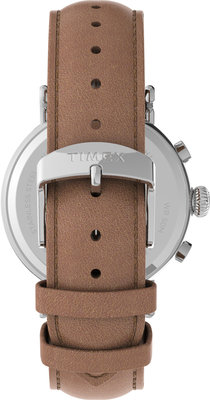 Essential Collection hodinky – TIMEX, Hnědá, Stříbrná barva Muži