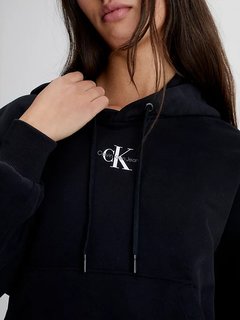 Luxusní Micro Monologo mikina, Černá barva, XS, M, L