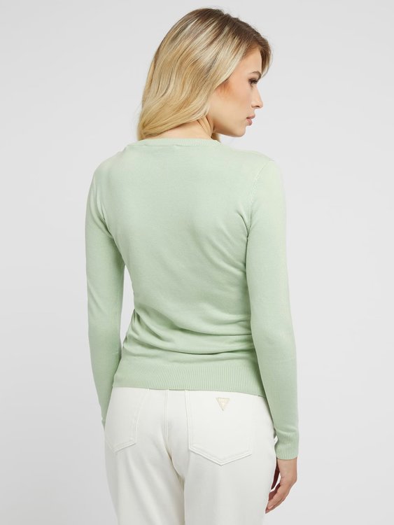 Eloise svetr – GUESS, Zelená barva Ženy