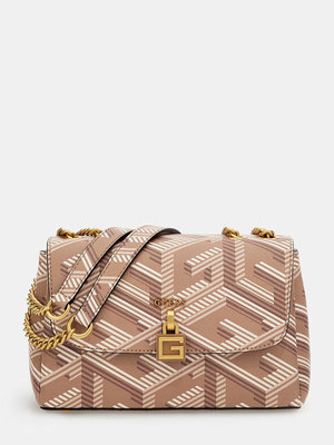 GUESS – Montreal crossbody, Hnědá barva