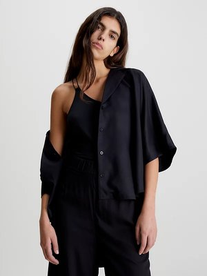 Calvin Klein Swimwear – Core Lifestyle košile, Černá barva