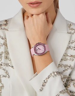 $pectre Lady hodinky Růžová, Stříbrná barva Ženy