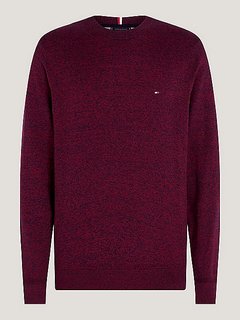 Pima Organic svetr Červená barva Muži