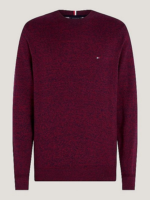 Pima Organic svetr Červená barva Muži