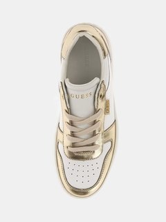 Luxusní Lifet tenisky, Bílá, Zlatá barva, 38, 39