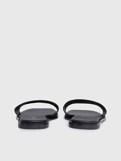 Luxusní Flat pantofle, Černá barva, 36, 38, 39