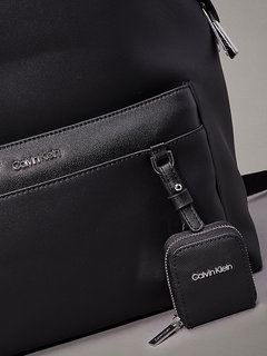 Luxusní CK Round batoh, Černá barva, OS