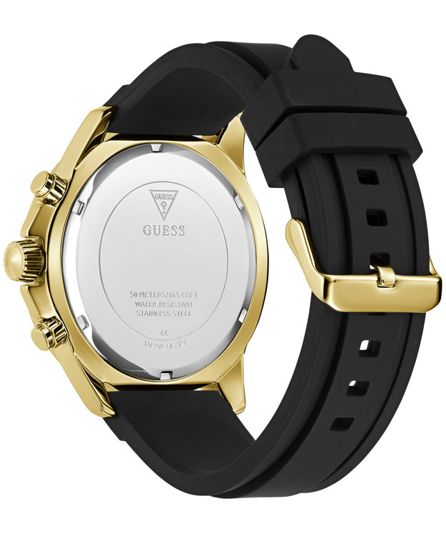 Módní Majestic hodinky, Černá, Zlatá barva, 2025